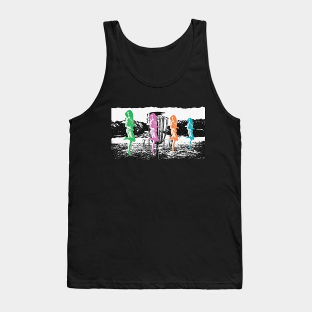 Disc golf girl Tank Top by loathingwanderer